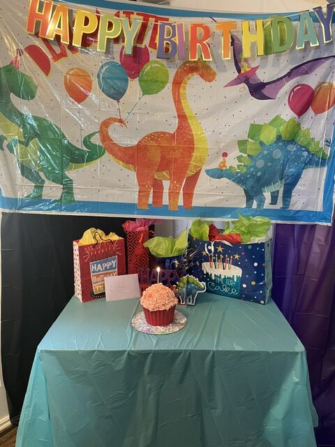 Jumbo Birthday Cupcake